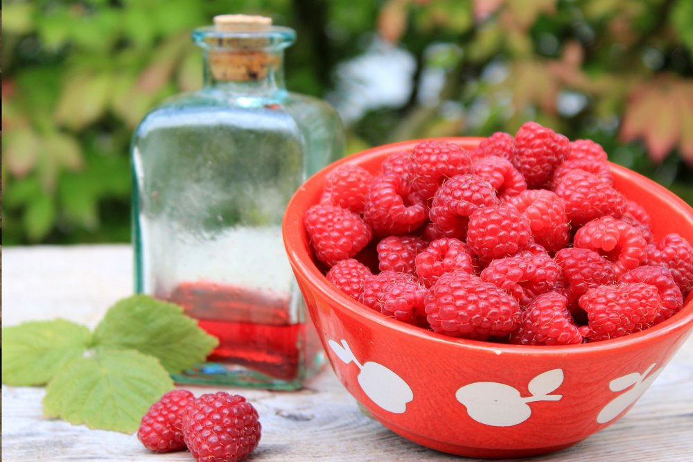 Rezept Himbeersirup - Genussland Südtirol