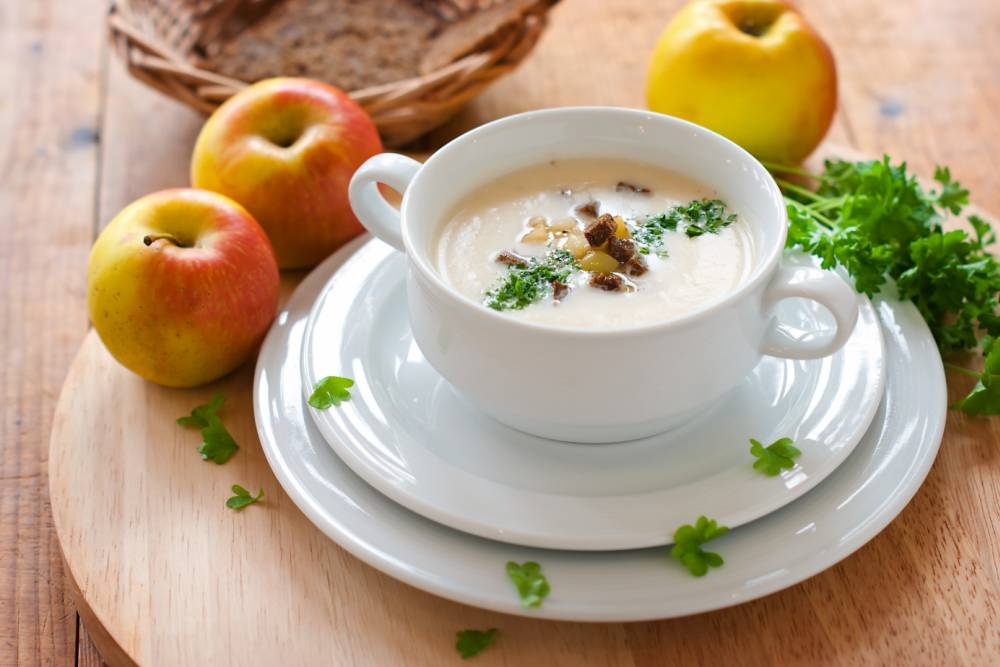 Rezept Apfel-Sellerie-Suppe - Genussland Südtirol